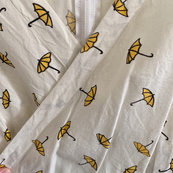 Mater Traders Retro Umbrella Pattern Dress - Small - Picture 3 of 4